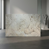 Revêtement mural en pierre naturelle 100 % naturelle, design rustique de luxe pour l'extérieur, carreaux de sol flexibles, comptoirs de salle à manger