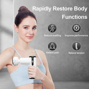 Vendita calda calda pistola per massaggio muscolare con Fascia calda per massaggio con pistola per massaggio Fitness ad ampiezza profonda per fisioterapia - Product Image 2