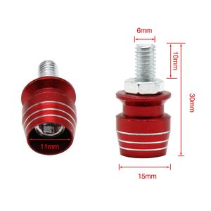 Vis de fixation décoratives colorées en forme de coupelle pour <span class=keywords><strong>plaque</strong></span> d'<span class=keywords><strong>immatriculation</strong></span> de moto M6*20mm, vente en gros d'usine, pour cyclomoteurs. - Product Image 3