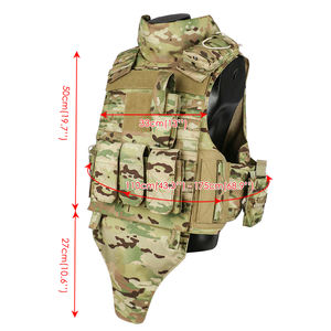 Chaleco Táctico Multifuncional de Nailon con Camuflaje, Portaplacas, Corte Láser, Sistema Molle, Liberación Rápida, Chaleco para Caza - Product Image 2