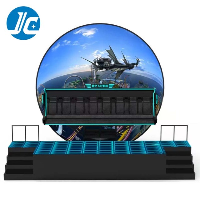 JC Indoor 360 Degree VR Dome Cinema Flying Theater Simulation Cabin Customizable Size Capacity P1.875 P3