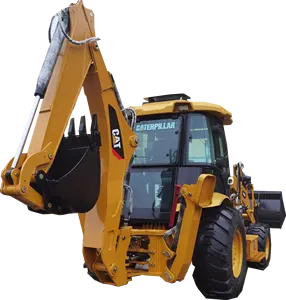 Goedkope Gebruikte Kat 420e 420f Graaflaadmachine Rups Gebruikt Backhoes Kat 420 Tractor Graaflaadmachine