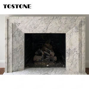 Marco <span class=keywords><strong>de</strong></span> <span class=keywords><strong>Chimenea</strong></span> <span class=keywords><strong>de</strong></span> Mármol Pintado <span class=keywords><strong>en</strong></span> <span class=keywords><strong>Blanco</strong></span>, Estilo Moderno y Minimalista, para una Decoración del Hogar Escandinava Luminosa y Brillante - Product Image 3