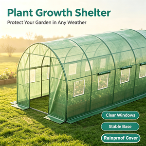 Invernadero Extra Ancho para Jardín, Interior Espacioso para Cultivo <span class=keywords><strong>de</strong></span> Vegetales en Exteriores <span class=keywords><strong>de</strong></span> Gran Volumen - Product Image 1