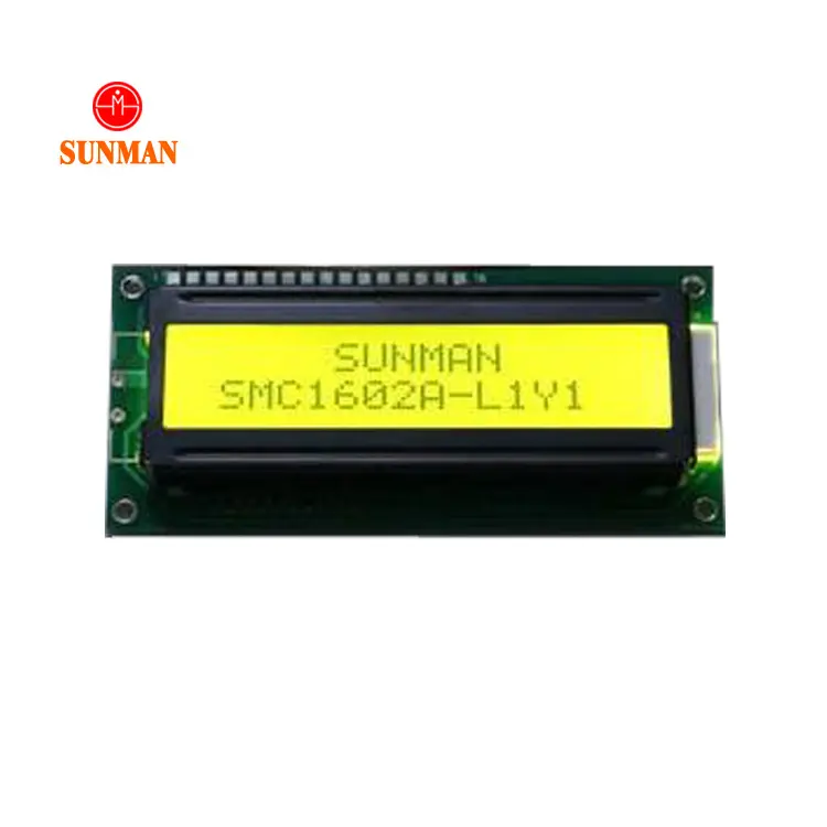 Character lcd module factory supply cheapest custom 16x2 lcd white display 1602 16x2