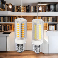 E12 E11 2700K-6500K AC120V LED Bombilla de maíz Bombilla de araña para bombillas LED con certificación ETL FCC
