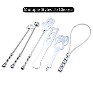 Kit de Bondage de paleta de aleación de aluminio con juguetes <span class=keywords><strong>sexuales</strong></span> de cuero de fácil limpieza incluye máscara SM látigo y Juguetes <span class=keywords><strong>Sexuales</strong></span> para adultos - Product Image 2