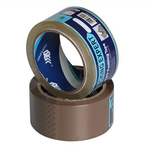 เทปปิดกล่อง BOPP สีน้ำตาลใส กันน้ำ ทนแรงกดด้านเดียว ยี่ห้อ BULL สำหรับปิดผนึกกล่อง - Product Image 1