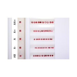Produttore di pietre preziose sciolte in <span class=keywords><strong>pietra</strong></span> <span class=keywords><strong>rubino</strong></span> naturale riscaldate rotonde da 1.0mm a 2.5mm 2A - Product Image 2