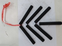 High Tensile ASTM A193 B7 M24 Carbon Steel Fully Threaded Stud Bolt PTFE Coated Threaded Rod for Chemical Equipment