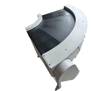 Convoyeur de tri de 600 mm de largeur, angle de 30 à 45 degrés, pour la logistique d'entrepôt, avec une puissance de 2 kW et un corps en acier galvanisé - Product Image 1