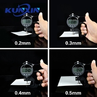 Papier réfléchissant LED Kunxin facile à fabriquer, en plastique optique blanc opale, 0,3 mm 0,4 mm, pour luminaires