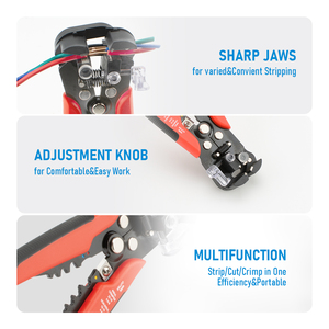 Đa chức năng tự động dây vũ nữ Thoát y và uốn tóc bồng kìm có thể điều chỉnh Cáp Cutter thiết bị đầu cuối công cụ cầm tay với thoải mái grip - Product Image 6