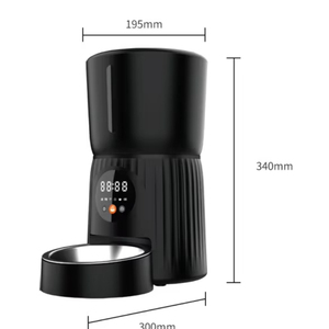 CITICITY Automatic Timing Smart Pet <b>Feeder</b> Voice-Activated Remote Feeding Machine for <b>Cats</b> Dogs Product Pet Bowls <b>Feeders</b> - Product Image 2