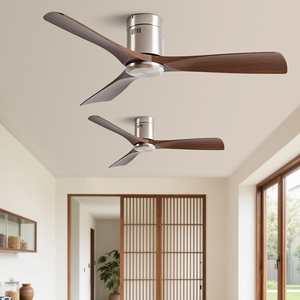 Ventilateur <span class=keywords><strong>de</strong></span> <span class=keywords><strong>plafond</strong></span> décoratif intelligent <span class=keywords><strong>de</strong></span> haute qualité, 52 pouces, intérieur, DC 110V 220V, avec lumière - Product Image 4