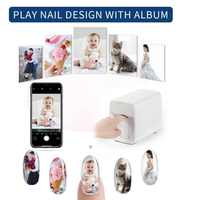 Impresora de Uñas O'2Nails M1 Inteligente 3D con Conexión Wifi, Dispositivo Eléctrico Digital para Arte de Uñas para Uso en Casa o Salón