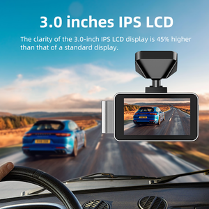 Starvis <span class=keywords><strong>2</strong></span>-kanaals Dashcam F1.5 Dual Lens Gps Dashcam <span class=keywords><strong>3</strong></span> Inch Ips Lcd 4K + 1080P Met G-Sensorpoort Voor Agent - Product Image 2