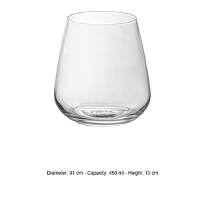Vaso de Agua Meravigliosi 45 cl Luigi Bormioli H 10 cm Ø 9.1 cm - Product Image 3