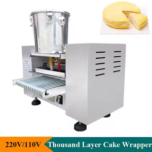 Máquina Eléctrica Portátil Multifuncional para Hacer Pasteles, Panqueques y Crepas, Motor de Alta Capacidad (200-300/h), Acero Inoxidable de Grado Alimenticio 1 - Product Image 6