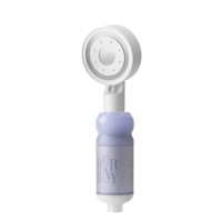 Pommeau de Douche Filtrant Parfum Lavande Rêve, Filtre Vitamine C, Distributeur en Gros, Ensemble Intégré Cinq Modes pour Salle de Bain