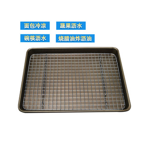 Stainless Steel Cooling Rack For Baking Cake Bread Fried Food Durable Dishwasher Safe Oven Safe Kitchen Utensil - Product Image 5