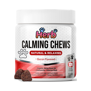 Friandises Apaisantes pour Chiens OEM/ODM Marque Privée – Favorise la Relaxation et Soulage l'Anxiété – Compléments Alimentaires pour Animaux de Compagnie - Product Image 1