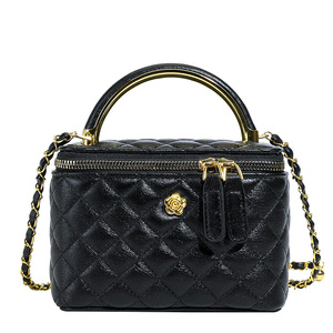 Bolso de Mano con Cadena y Cremallera en Forma de Rombo, Gran Capacidad, Poliéster, Nueva Llegada 2026, Popular, Ligero, de Lujo, Combinable con Todo - Product Image 5