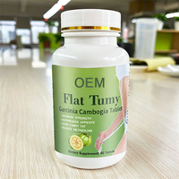 Comprimés OEM Flat Tumy Garcinia Cambogia, Complément Alimentaire Végétal pour le Bien-être Corporel