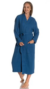 <span class=keywords><strong>Albornoz</strong></span> de muselina de lujo para <span class=keywords><strong>mujer</strong></span>, hombre, niño, batas de baño para niños, bata de baño de gasa de muselina de algodón 100% para uso en Playa, <span class=keywords><strong>piscina</strong></span>, SPA - Product Image 3
