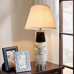 Achat en gros de lampes en céramique contemporaines de 26,38 pouces de hauteur, base E26, design <span class=keywords><strong>à</strong></span> brancher, éclairage tendance pour salon et chambre <span class=keywords><strong>à</strong></span> coucher - Product Image 1