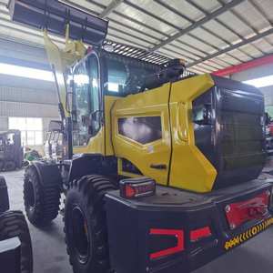 Verde claro Diseño más nuevo 2000kg Cargadora de ruedas 2 toneladas 4X4 Pala delantera 4WD Mini Dumper Euro 5 Motor CE - Product Image 3