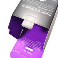 Vente en gros de boîte de couleur en carton imprimé sèche-cheveux boîte d'emballage en carton ondulé pour friser les bâtons