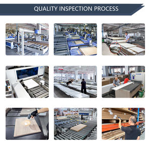 PA定制当代家具解决方案胶合板漆厨柜带岛 - Product Image 5