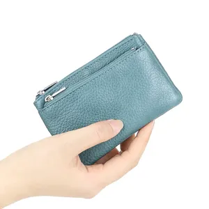 Porte-monnaie en cuir AndoBag Mini avec porte-clés, sac multi-rangement pour femmes, portefeuille minimaliste pour pièces de monnaie et clés 1692 - Product Image 4