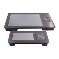 Tablette industrielle Android 7 pouces avec lecteur d'empreintes digitales, écran tactile POS, NFC, paiement sans contact RFID