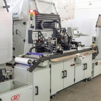 Nueva Máquina Automática de Serigrafía de Alta Velocidad con Certificación CE, Impresora de Papel de Cama Plana, 2500 Impresiones/Hora