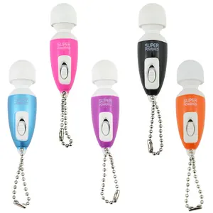 Female Masturbation Pocket Jump Egg Vibrator Sex Toys for Women Mini AV Wand Massager Keychain Vibrator