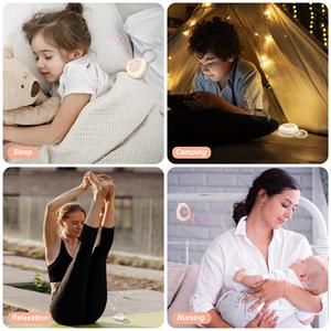 Nuovo arrivo rumore bianco lenitivo macchina suono natura suono macchina originale Shh calmante macchina del suono per il bambino luce di sonno - Product Image 5