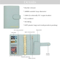 Y823 Hongbo Best-seller : Organiseur/Agenda A6 en cuir doré à 6 anneaux, 27 couleurs, idéal pour le bureau/les anniversaires, carnet à feuilles mobiles, cadeau