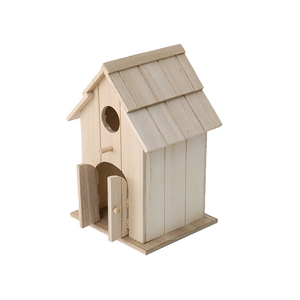 Boîte de nidification en bois, usine en bois, FSC & cci, <span class=keywords><strong>nid</strong></span> d'oiseau, maison, petits oiseaux, maille bleue, ROBIN, moineau - Product Image 2
