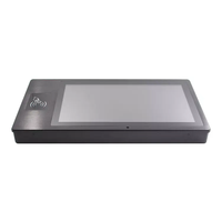 Tablet Android resistente Poe Powered 15,6 ''17,3'' Panel de tableta de pantalla ancha Pc con lector UHF 13,56 Mhz RFID / NFC