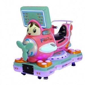 Manège à monnayeur pour enfants, machine à bascule MP5, voiture interactive 3D, balançoire pour enfants - Product Image 2