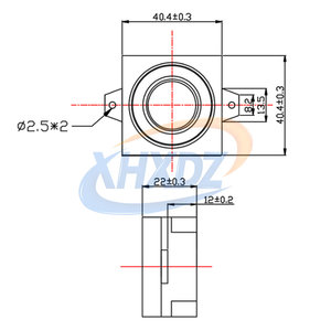 4040 4 Ohm 3W <span class=keywords><strong>5</strong></span> W Haut-parleur à cavité rectangulaire Décibel élevé 40*40*22MM 4Ohm 3 <span class=keywords><strong>5</strong></span> Watt Box Haut-parleur avec fil USB pour audio - Product Image 3
