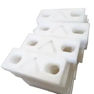 Plastic Fabrikant Engineering Custom Plastic Onderdelen Uhmwpe Onregelmatige Onderdelen Plastic Cnc Bewerkte Onderdelen