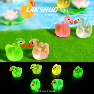 หงส์เรซิ่น Lanshuo ของตกแต่งงานฝีมือ 3 มิติ รูปทรงสัตว์ ของสะสม งานศิลปะ ของประดับตกแต่ง ของเล่นโมเดลพลาสติกหลากสี ฤดูใบไม้ผลิ 2026 - Product Image 5