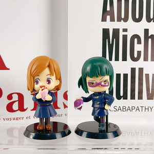 6 UNIDS/SET Manga Estatuilla Estatuas Jujutsu Kaisen Itadori Yuji Geto Suguru Ocio Tiempo libre <span class=keywords><strong>Ver</strong></span>. Figura PVC Anime Figura Juguetes - Product Image 3