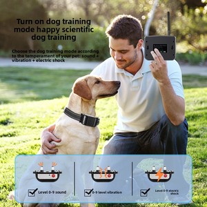 Draadloze slimme 2-in-1 elektronische hondenomheining & -halsband met afstandsbediening en blafcontrole - Product Image 2