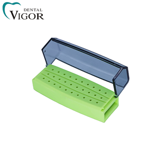 Boîte de rangement Endo pour instruments dentaires colorés à 30 trous pour le traitement des canaux radiculaires, support pour fraises diamantées en carbure RA pour la dentisterie - Product Image 6