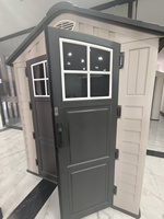 WooWild Tiny House Modulaire Préfabriquée Portable en HDPE, Isolée, Étanche, Mobile, Moderne, Écologique, Alimentée à l'énergie solaire, pour entrepôt et parc