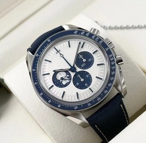 Boîtier en titane de 42 mm, bracelet en maille de titane, mouvement automatique, lunette en céramique noire, cadran vintage luminescent, résistant à l'eau jusqu'à 100 m - Product Image 6